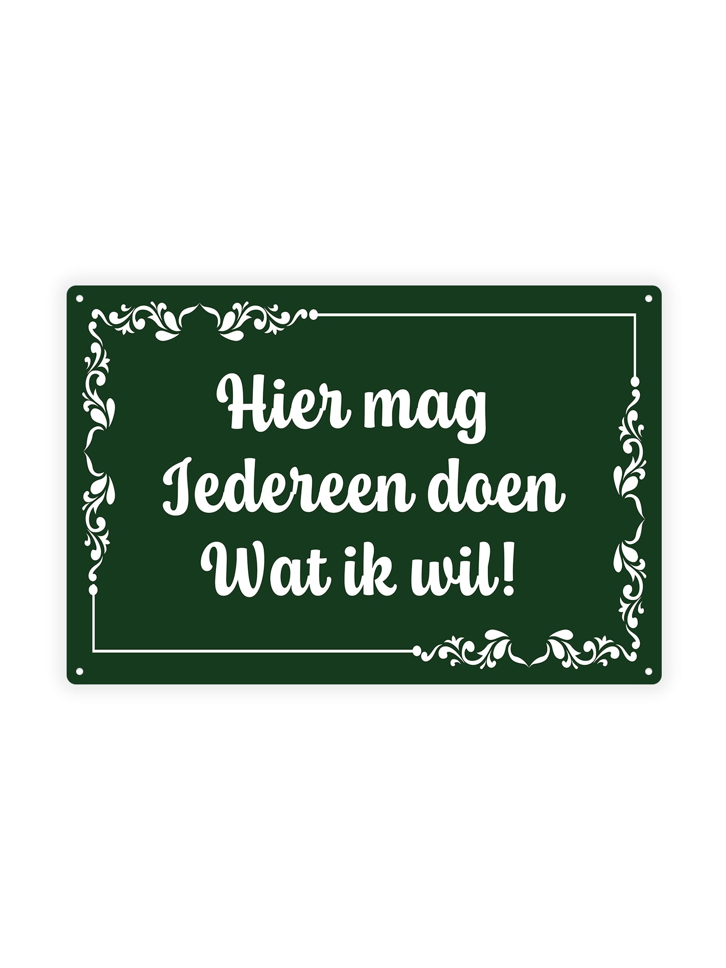 Here everyone can do whatever I want! 