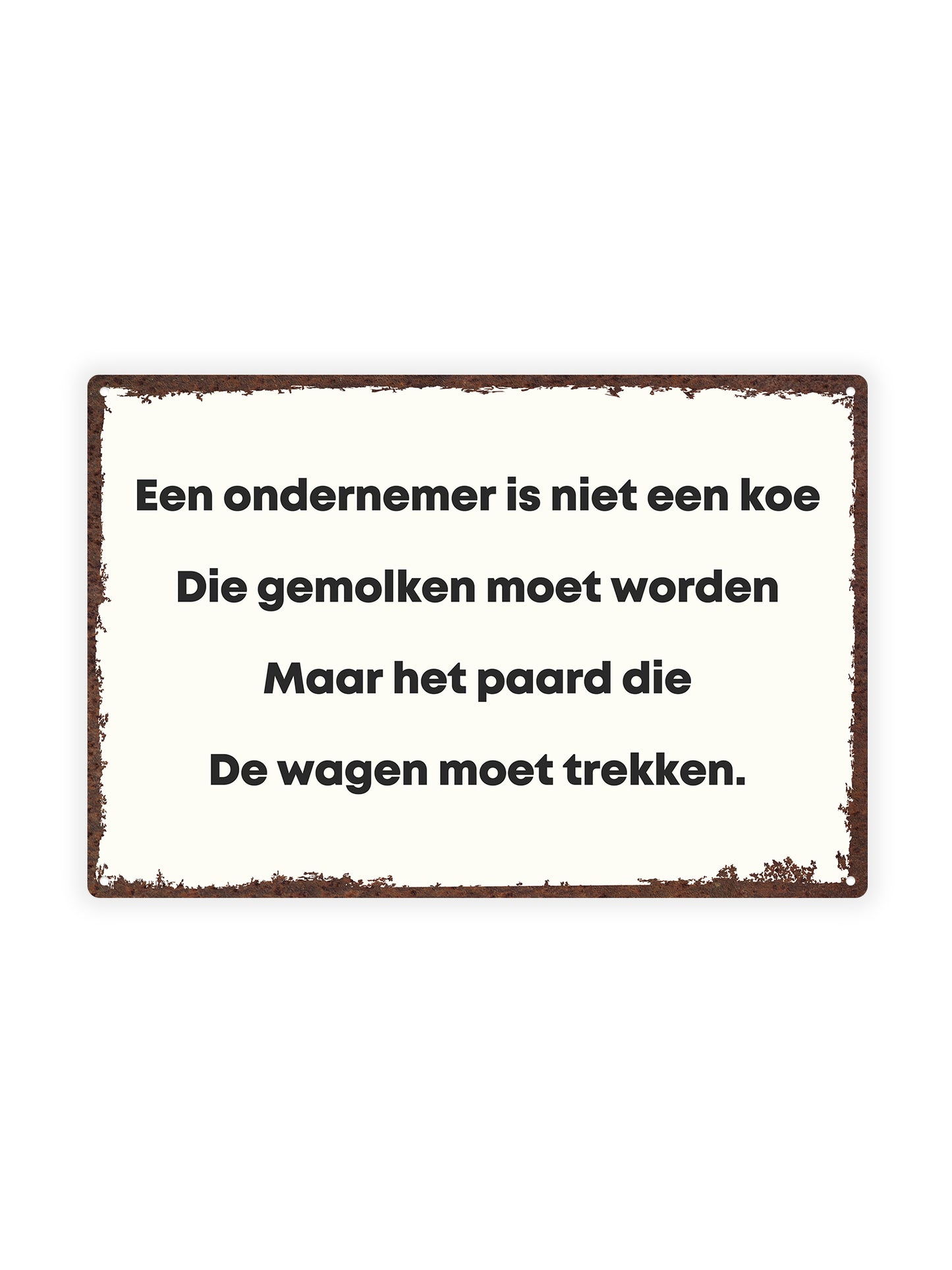 An entrepreneur is not a cow