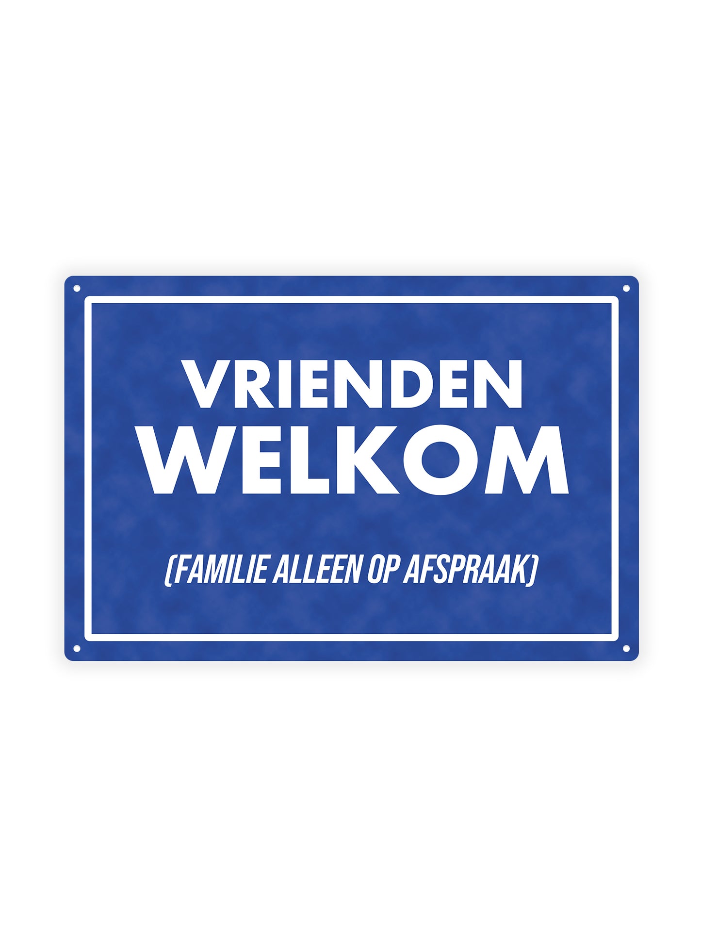 Friends welcome, family by appointment only 