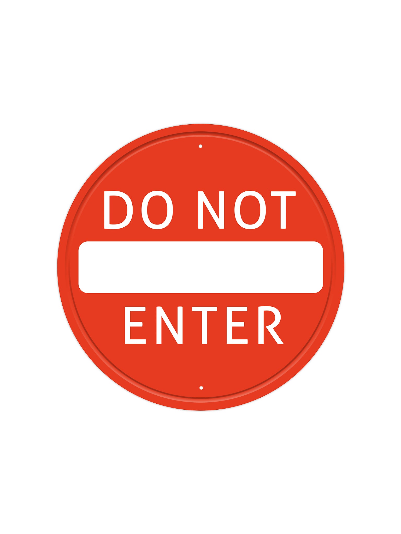 Do not enter