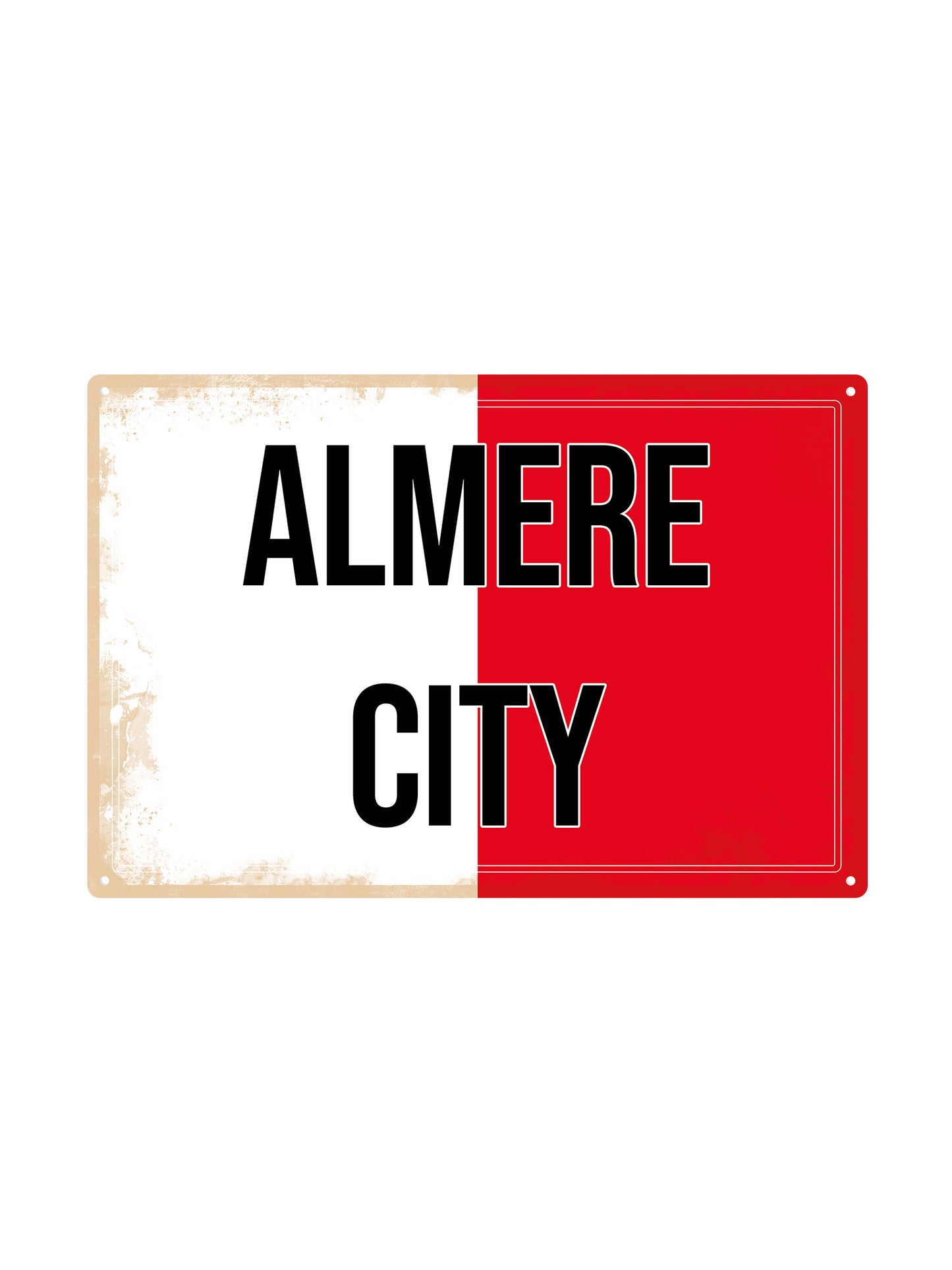 Almere City mit eigenem Text