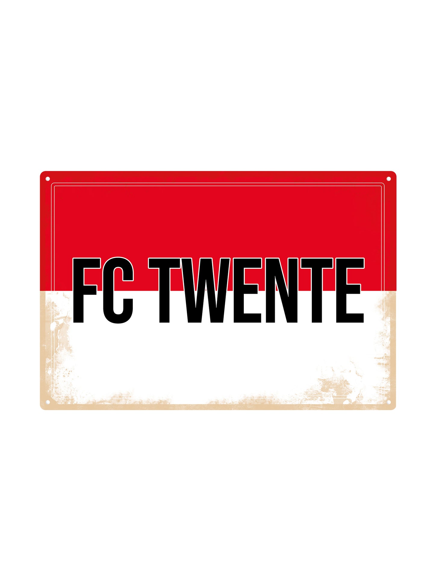 FC Twente mit eigenem Text