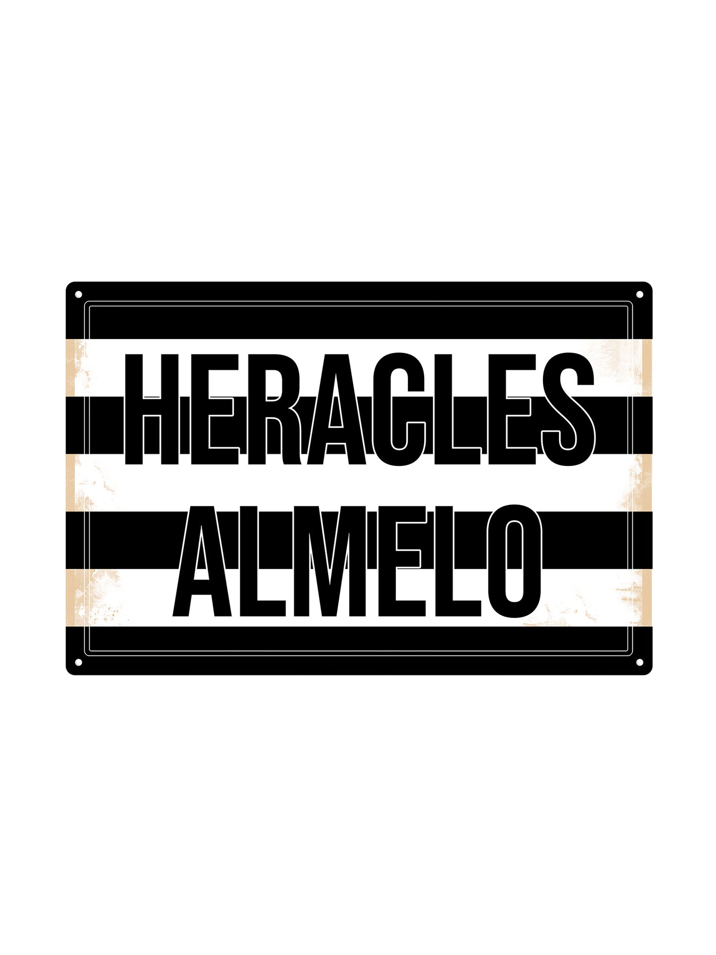 Herakles Almelo mit eigenem Text