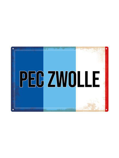 PEC Zwolle mit eigenem Text