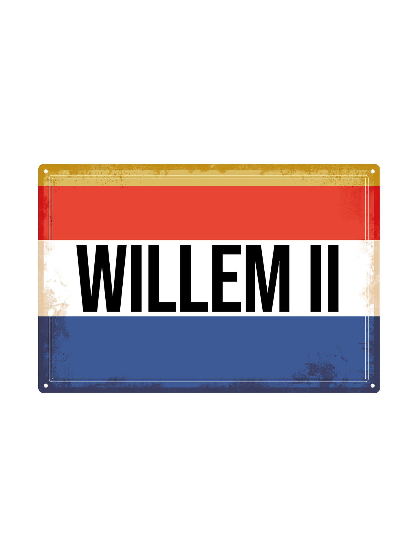 Willem II mit eigenem Text