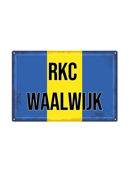 RKC Waalwijk mit eigenem Text 