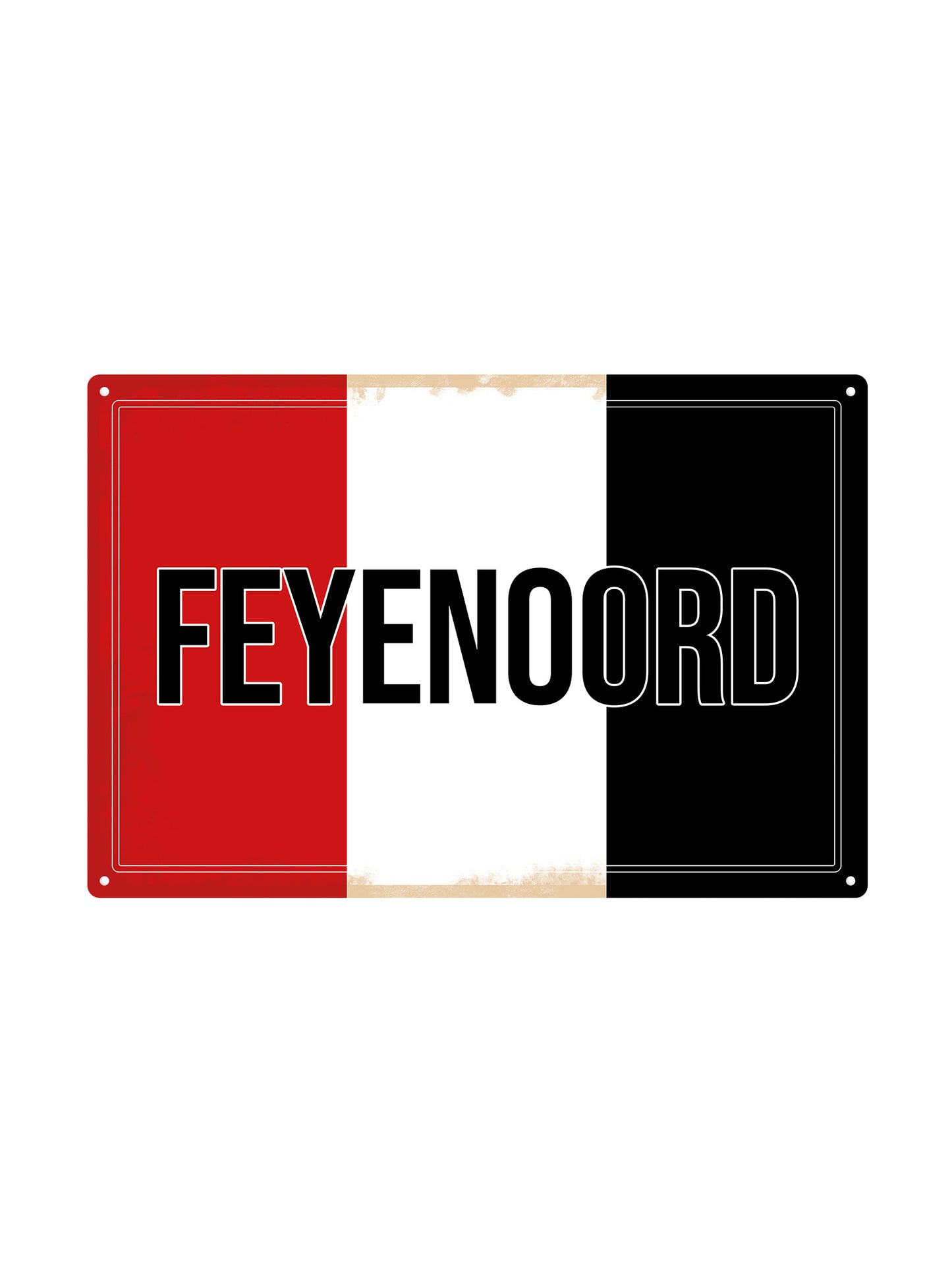 Feyenoord mit eigenem Text