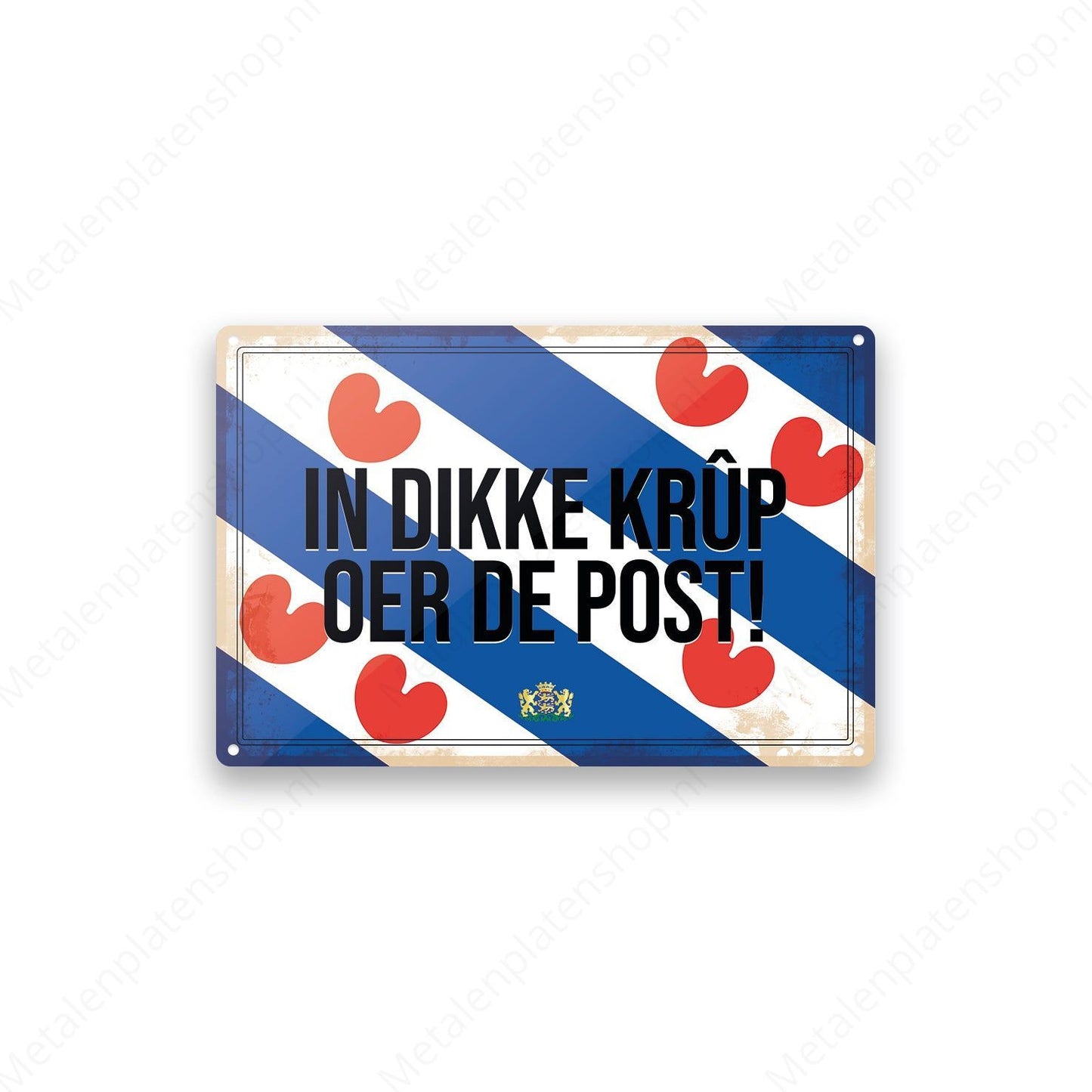 Metal Wall Sign - FC Utrecht - Haller 91 Shirt