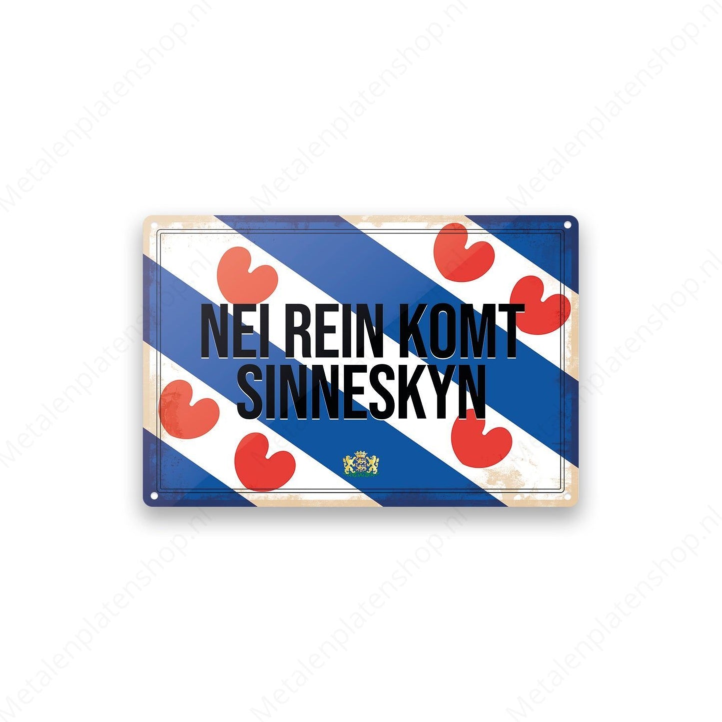 Nei rein komt sinneskyn. - Frieslandse Borden