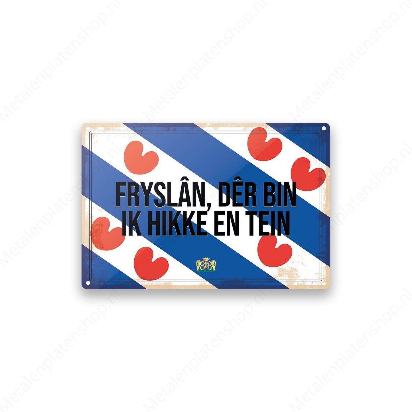 Metal Wall Sign - FC Utrecht - Haller 91 Shirt