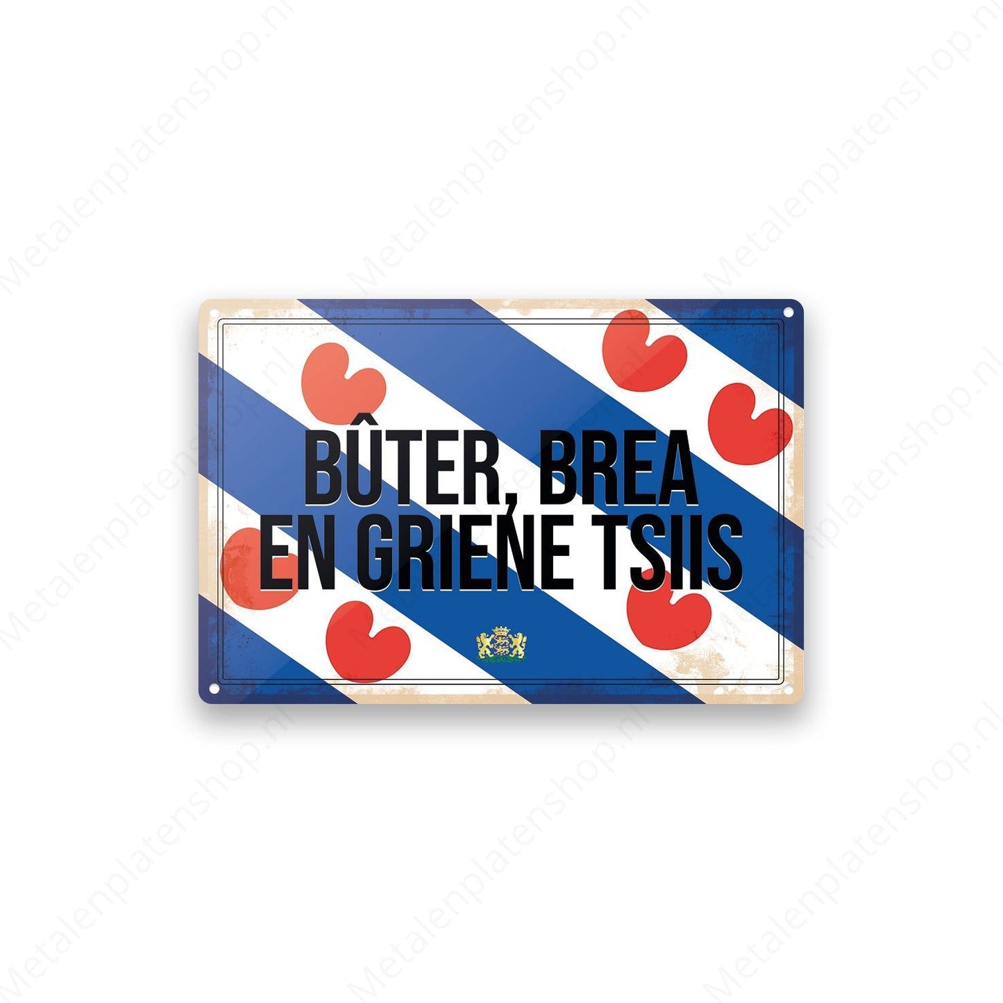 Bûter, brea en griene tsiis. Wa’t dat net sizze kin is gjin oprjochte Fries! - Frieslandse Borden