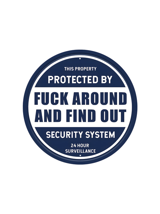 This property is protected by - FUCK AROUND AND FIND OUT