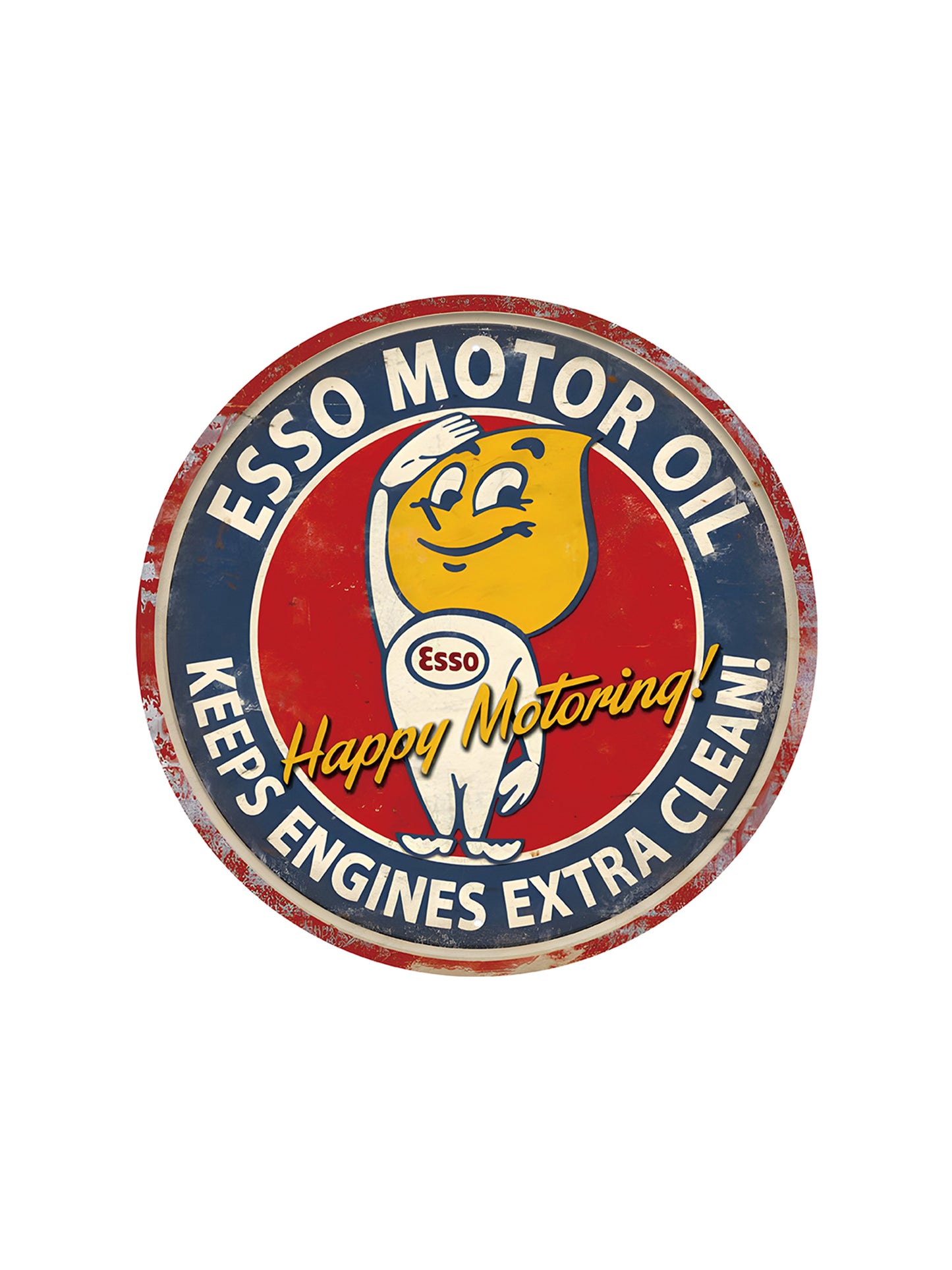 ESSO Motor Oil - Keeps engines Extra Clean