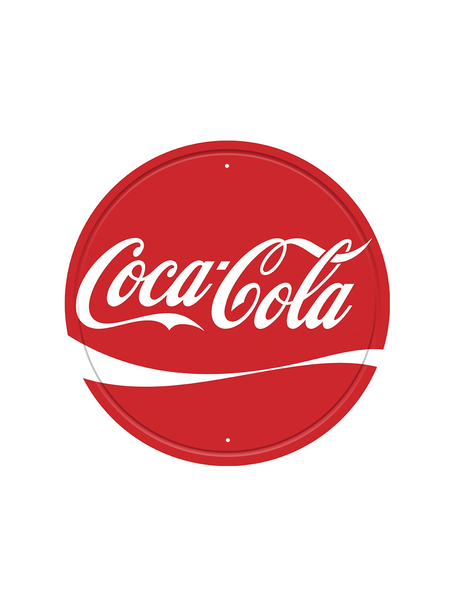 Coca Cola - Rond 30x30