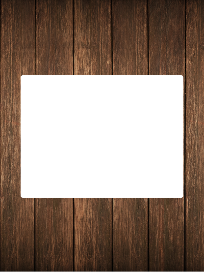 Met eigen tekst - Metalen wandbord