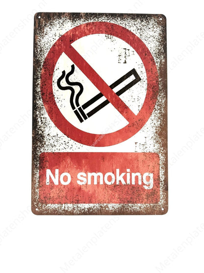 No Smoking - Verboden te roken