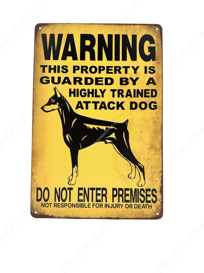 Warning - This property is guarded! - Waarschuwing