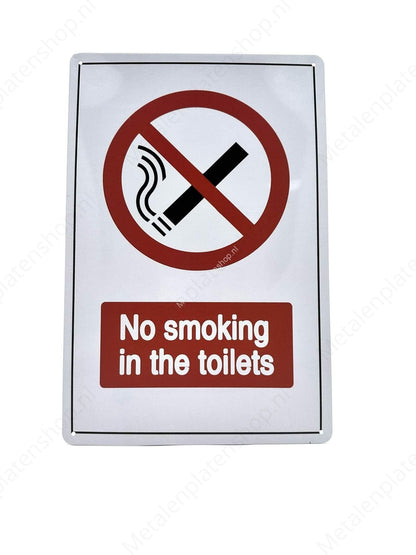 No Smoking in the Toilets - No smoking