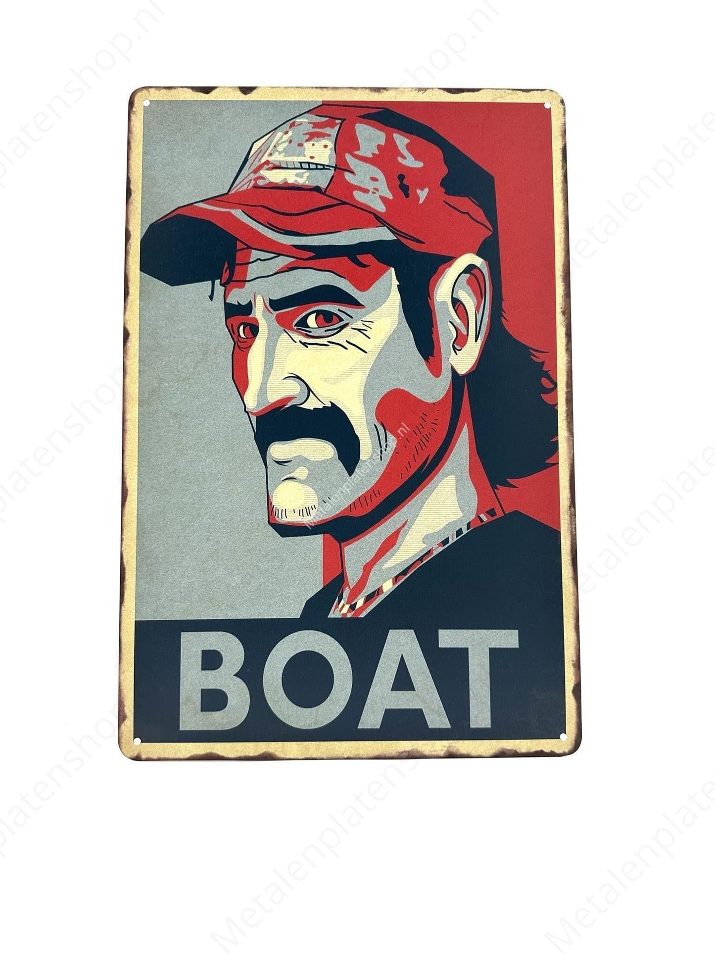 BOAT - Metal Wall Sign