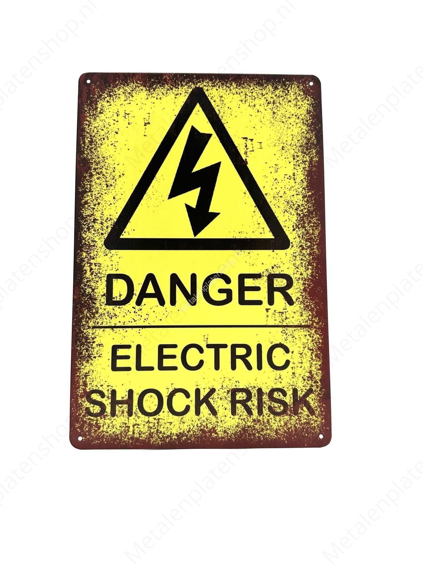 Danger Electric Shock Risk