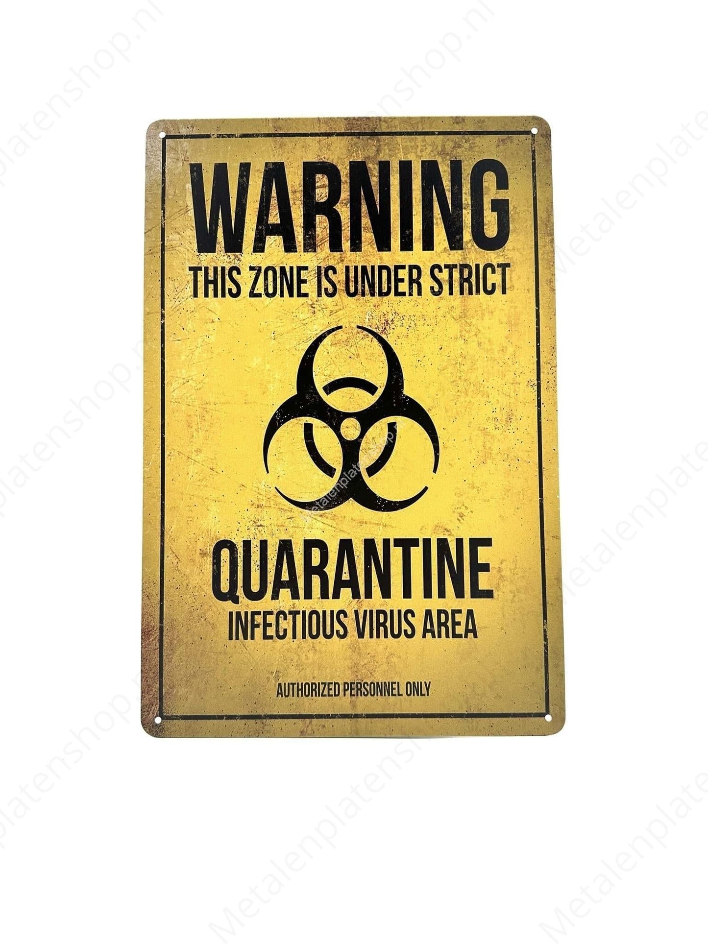 Warning - Quarantine