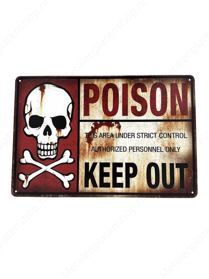 Poison Keep Out!