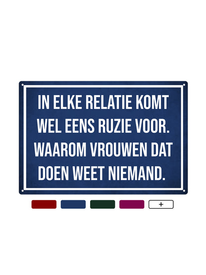 Streit kommt in jeder Beziehung vor. Niemand weiß, warum Frauen das tun. 