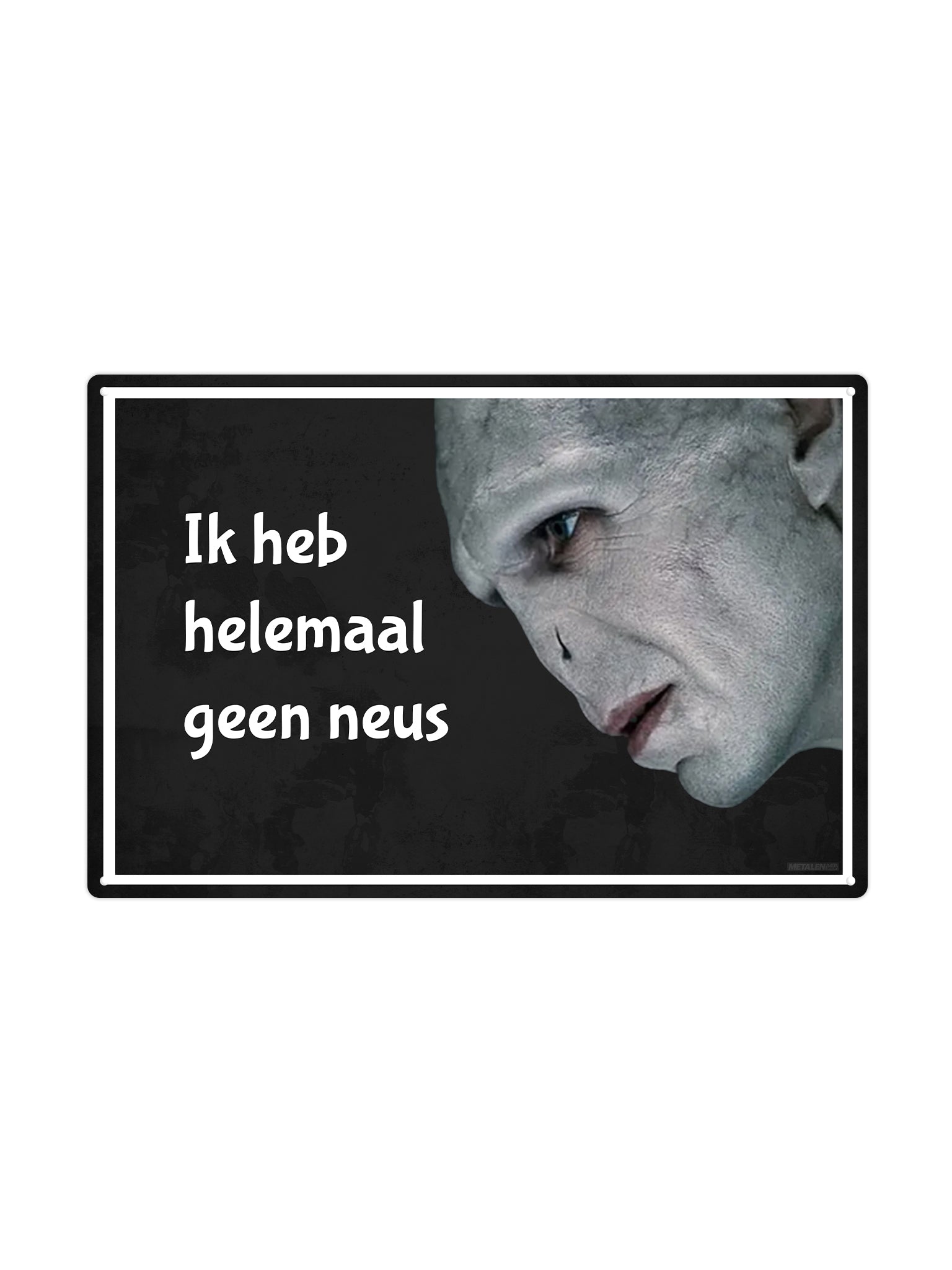 Ik heb helemaal geen neus