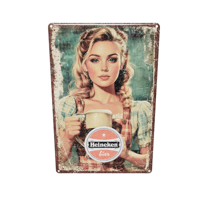 Heineken Wandbord