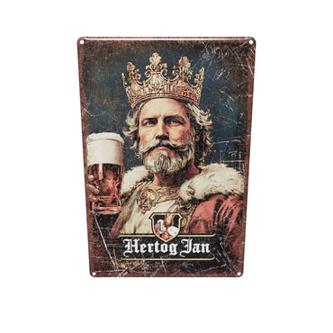 Hertog Jan Metalen Wandbord