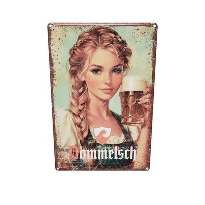 Dommelsch Metalen Wandbord