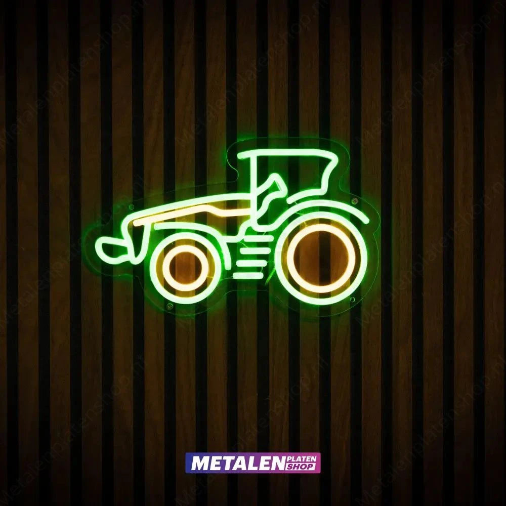 Traktor - Neonbord - LED Neonbord